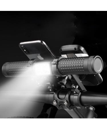 Redcomets Bike Handlebar Extender,USB Rechargeable Bicycle Handlebar Extender Comes with a 2400lumens Bicycle Light&Bike Phone Mount,Cycling Computer Mount and a Built-in 10000mAh Power Bank - Buy Online on GoSupps.com