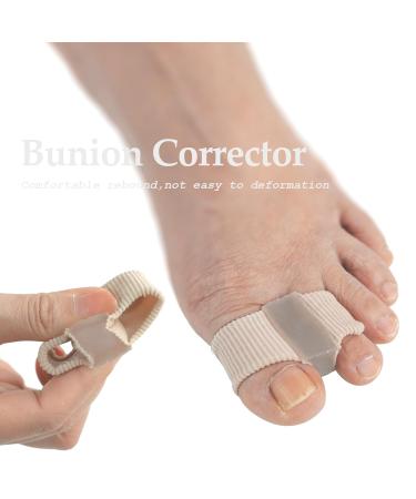 Shop Bunion Toe Separators for Overlapping Toes - 2PC Gel Spacers for Men & Women | Hammer Toe Straightener & Bunion Corrector | International Shipping Available - Buy Online on GoSupps.com