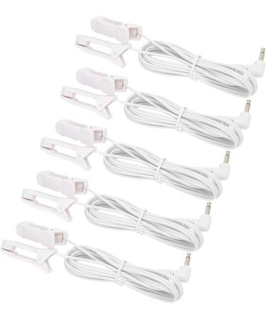 5 Pcs/Bag 3.5mm Ear Clip Electrode Cable for TENS Machine Physical Machine - Buy Online on GoSupps.com
