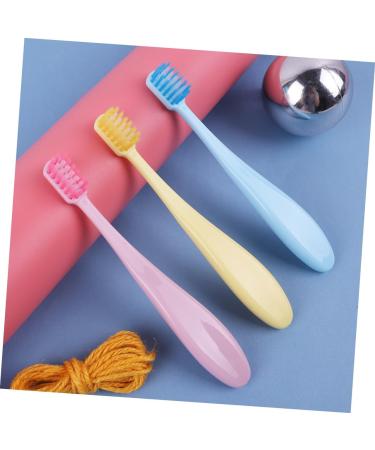 Homsfou Infant & Children's Soft Manual Toothbrush Set - Brightening Travel Brushes in Earth Colors - Buy Online on GoSupps.com