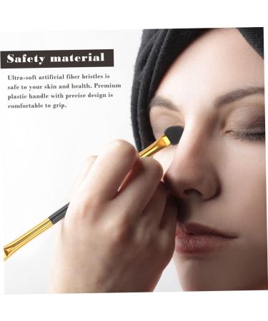 Mikinona Makeup Tool 20pcs Double Ended Eyeshadow Brush Travel Makeup Brush Eyeshadow Makeup Supplies Women Makeup Brush - Buy Online on GoSupps.com