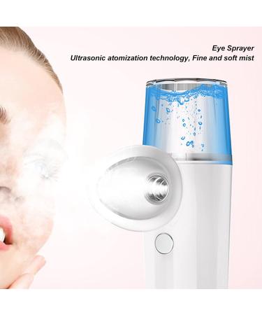 Natudeco 40ML Eye Moisturizing Sprayer Eye Hydrating Sprayer Portable Handheld USB Charging Eye Sprayer for Eye Fatigue Relief Facial Moisturizing(WHITE) - Buy Online on GoSupps.com