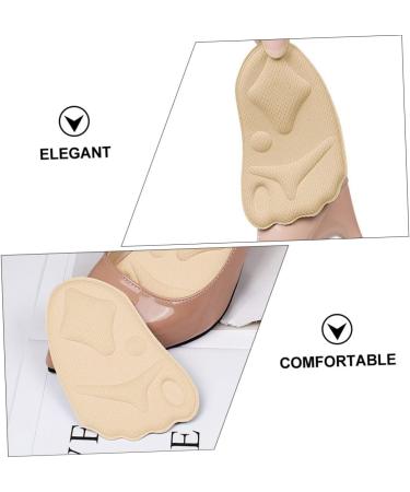 GLEAVI 8 Pairs High Heel Half Insoles - Cushioned Forefoot Pads & Adhesive Shoe Inserts for Ultimate Comfort - Buy Online on GoSupps.com