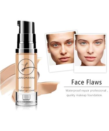 Makeup Foundation Concealer Brighten Skin Tone Waterproof Non-removing Makeup BB Cream (Size : 4) - Buy Online on GoSupps.com