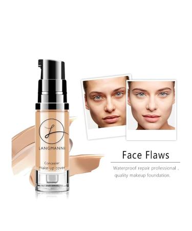 Waterproof BB Cream Foundation & Concealer - Brighten Skin Tone Non-Removing Makeup | International Shipping - Buy Online on GoSupps.com