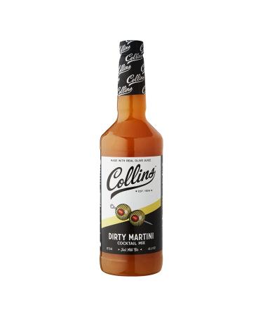 Lara's Gourmet Passions Collins Dirty Martini Cocktail Mix - 2 Pack (32 fl oz each) with Free 4-Count Coasters - Buy Online on GoSupps.com