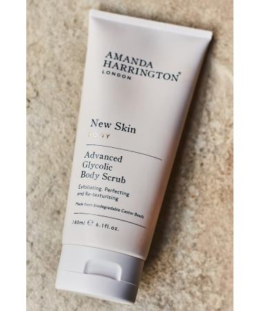Amanda Harrington London New Skin Body Advance Glycolic Body Scrub - Exfoliate & Illuminate Your Skin | International Shipping Available - Buy Online on GoSupps.com