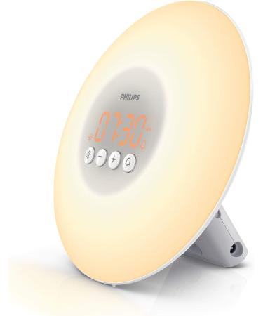 Philips HF3500/01 Light Therapy - Wake-Up Light Projector | Yellow LED Environment | International Shipping - Buy Online on GoSupps.com