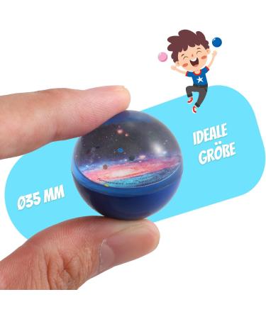 Smalltober Premium Flummi Set - 9 Medium 35mm Jump Balls & Game Ideas for Kids' Birthdays - Perfect for Child Guests! - Buy Online on GoSupps.com