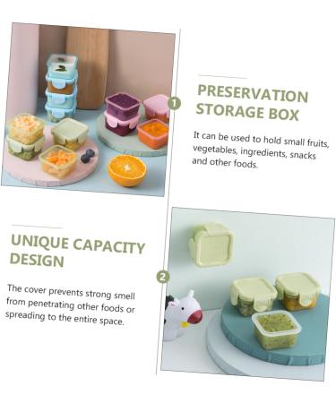 MAGICLULU Portable Mini Fridge 4pcs Boxes Packing Crisper Spice Jar Baby Accessories Cereal Container 1 - Buy Online on GoSupps.com
