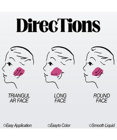 Liquid blush oil for cheeks liquid blush for cheeks | Color-changing lip balm - Temperature-changing cosmetic smudge-proof lip and cheek tint for - Buy Online on GoSupps.com