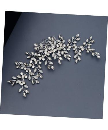 FRCOLOR Set of 2 Hair Comb for the Bride Wedding Hair Clip Headpiece for the Bride Wedding Hair Accessories Tiara Hair Accessories Wedding Hair Comb Bridal Hair Comb Crystal - Buy Online on GoSupps.com