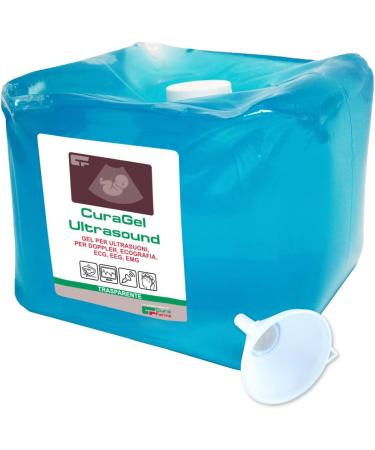 Cura Farma Curagel Ultrasound Gel - 5kg Blue Aquasonic Gel for Ultrasound & Laser Therapy | Original Farma Care - Buy Online on GoSupps.com