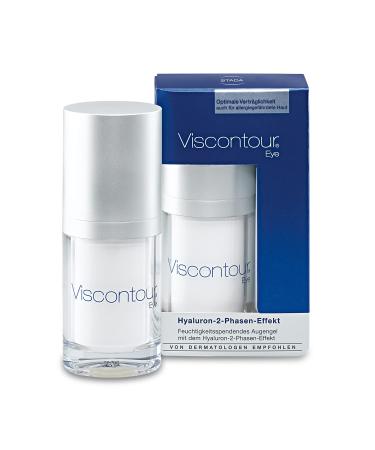 Viscontour Eye eye gel - tight eye cream with hyaluron - intensive care for the eye area - anti -aging skin care 1 x 50 ml