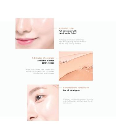 Hanskin Blemish Cover Full Coverage Concealer - Semi Matte Creamy Formula for Flawless Finish - Korean Cosmetic [Bright/9g] - Buy Online on GoSupps.com