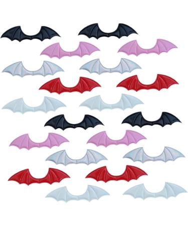 LALAFINA 100 Pcs Cloth Bat Wings Hair Barrettes Bat Wing Halloween Costumes Bat Wing for Shoes Applique Patch - Buy Online on GoSupps.com