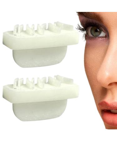 Lower Eyelash Stamp 1 Pair Makeup Stamps For Eyes - Long-Stay Reusable Silicone Eyelash Stamper Lower Eyelash Stamps Too For Wedding Makeup