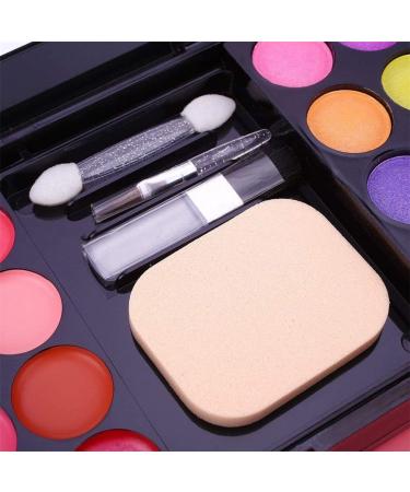 39 Color Eyeshadow Palette with Lip Gloss, Blush, Brushes - Highly Pigmented Makeup Palette - Buy Online on GoSupps.com