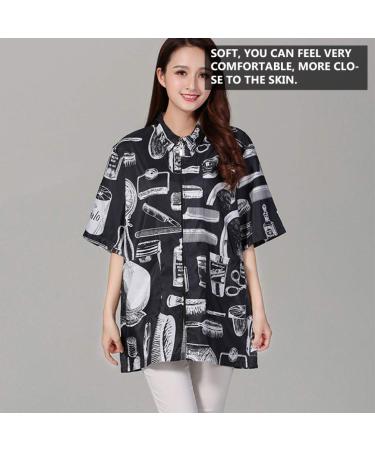 Minkissy Barber Jacket | Hair Salon Stylist Uniform for Men & Women | Grooming Smock Vest - Buy Online on GoSupps.com