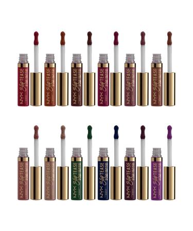 NYX Professional Makeup Love Lust Disco Slip Tease Lip Lacquer Vault - International Shipping Available - Buy Online on GoSupps.com