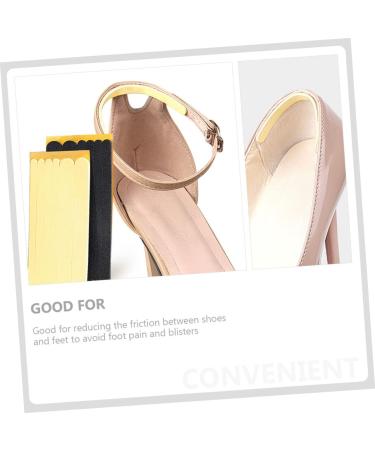 FOMIYES Anti-Wear Shoe Heel Pads - Silicone Heel Grips & Cushions for High Heels Sneakers & Dress Shoes - 2 Sheets of Adhesive Heel Inserts - Buy Online on GoSupps.com