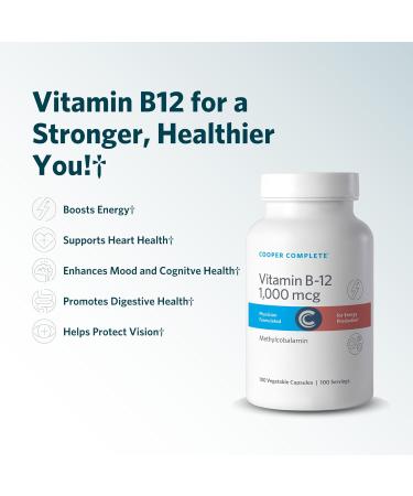 Cooper Complete B12 Vitamin 200 Servings (2 Bottles) - Buy Online on GoSupps.com