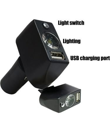 Electric Wheelchair Light XLR Head Adjustable Angle Universal Mounted LED Power USB Charging Accessories Night Lighting Controller for Mobility Devices Safe and Light - Buy Online on GoSupps.com