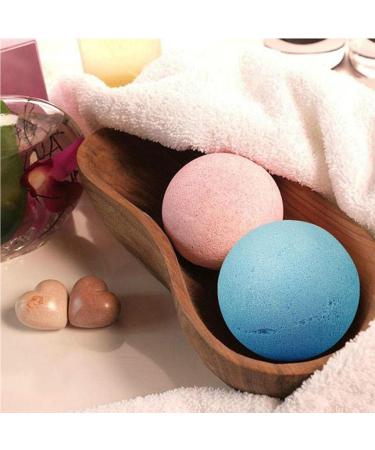 Dajidafu 10g Round Spa Bath Skin Friendly Washable Reusable Good Elasticity Exquisite Cozy Bathbombs Lightweight Balls Yellow - Buy Online on GoSupps.com