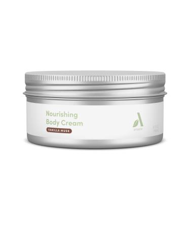 Amazon Aware Nourishing Body Cream with Vitamin E & Shea Butter  Vegan  Vanilla Musk  Dermatologist Tested  6.7 fl oz