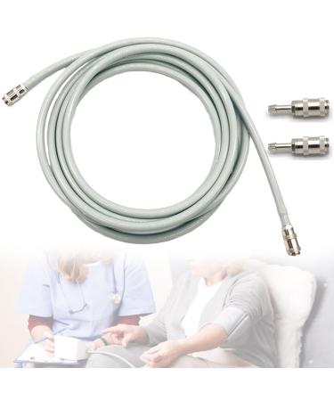 Extension Hose with Metal Ends NIBP Cuff Connector Compatible with T5 T6 T8 ipm 5 10 12 iMEC 9.8ft Long (3m)