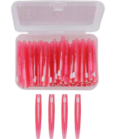 Buy Interdental Brush Set - 60 Slim Braces Cleaners with PP Handle for Adults | Rotating Electrical Pink | International Shipping Available - Buy Online on GoSupps.com