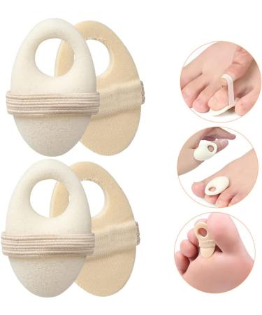 FOMIYES 2 Pairs Toe Corn Stickers Foot Corn Removal Pad Daily Use Toe Pads Corn Cushions Pad Bandages Convenient Toe Cushion Wear Sleeve Outdoor Foam Men and Women - Buy Online on GoSupps.com