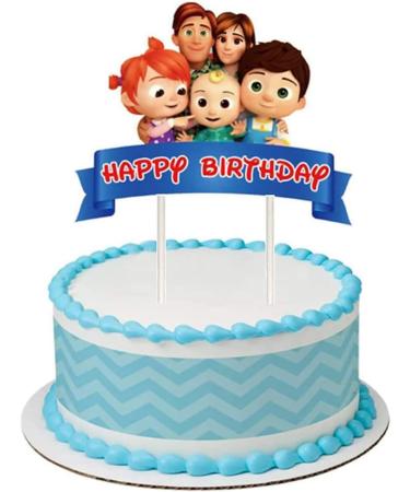 25PCS Children Cake Toppers Cupcake Toppers Cake Decorations Children Birthday Party Supplies Decorations (3) - Buy Online on GoSupps.com