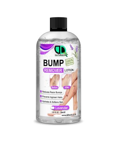 DD teck 100% Natural Anti-Ingrown Hair Lotion | Reduces razor burn and bumps when used on legs bikini line underarms and face exfoliates