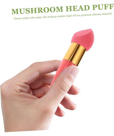FOMIYES sponge Puffs powder puff applicator cotton pad Sponge Makeup Puff make up handle Makeup Sponge Applicator Mushroom head Powder Puff wet puff make up for face - Buy Online on GoSupps.com