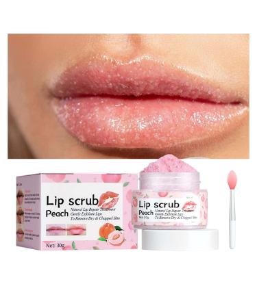 2022 New Lip Scrubs Exfoliator & Moisturizer - Lip Exfoliator Scrub and Moisturizer Kit, Lip Scrub for Dark Lips (1pcs)