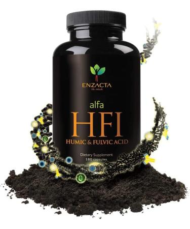 Alfa HFI Humic & Fulvic Acid - 180 Capsules | Premium Organic Supplement for Enhanced Wellness | International Shipping Available - Buy Online on GoSupps.com