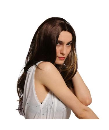 Wig Ladies Long Hair Women Wavy Curly Long Brazilian Cosplay Synthetic Hair 50s 70s 60s 80s