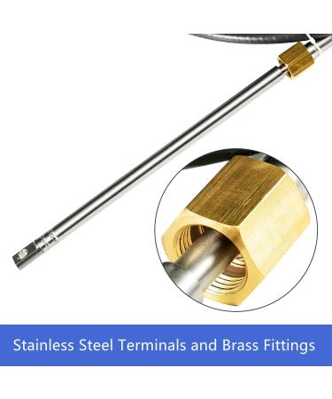 Yeaborn 12' Boat Steering Cable - Outboard Rotary Steering Cable for Single Station Boats - Buy Online on GoSupps.com