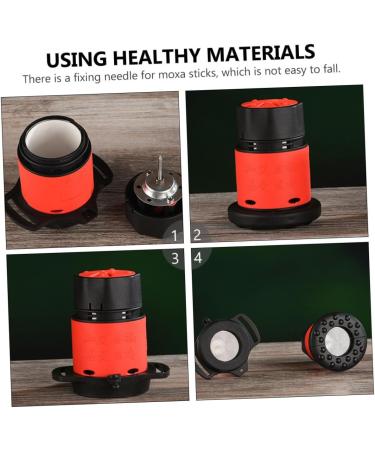 OHPHCALL 2Pcs Hanging Moxibustion Pot chinese cupping tools moxa holder moxibustion kit moxa container moxa cone holder massagers handheld Moxa Massage Pot physiotherapy Moxibustion box - Buy Online on GoSupps.com