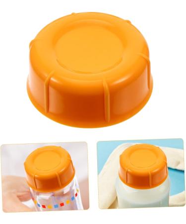 BESTonZON 10pcs Baby Bottle Seal Cap Gift Tags Christmas 43mm Diameter Bottle Lids Girl Replacement Bottle Caps Small Kit Supply Travel Feeding Bottle Infant Products Food Grade Pp Orange 4.3x4.3x1.5cm - Buy Online on GoSupps.com