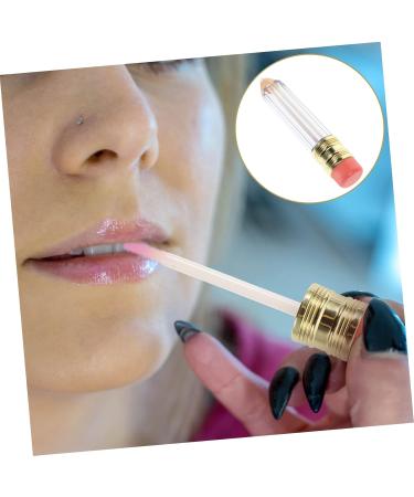 Healvian Lot de 12 Tubes de Gloss L vres Vides de Crayon Transparents Rechargeables Format Mini pour Maquillage L vres Usage Cosm tique Pinceau Int gr pour DIY et Voyage 1 unit (Lot de 1) comme montr  - Buy Online on GoSupps.com