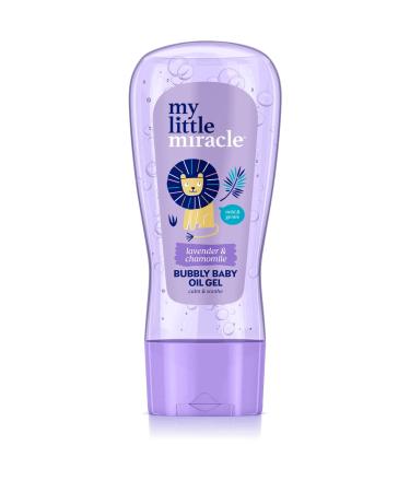 Bubbly Baby Gel l'huile de lavande et camomille Id al pour le massage de b b apaisant et apaisant pr vient la s cheresse 200 ml