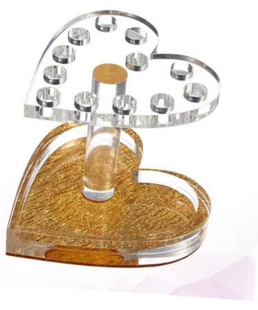 Ipetboom 1pc Hair Dryer Brush Pen Display Stand Holder Pens Brush Rack Cosmetic Brush Holder Fridge Cleaning Kit Diffuser Nail Art Pen Holder Nail Pens Stand Nail Brush Tool Stand Manicure 8.7x8.5cm Golden - Buy Online on GoSupps.com