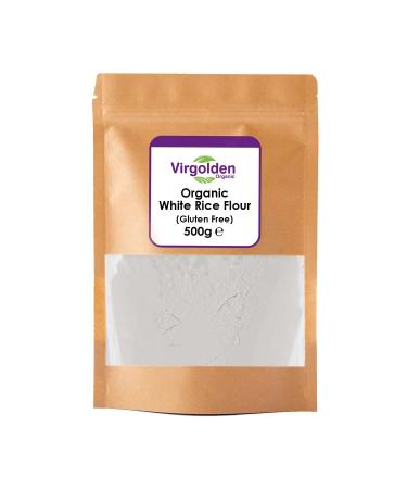 Organic White Rice Flour 500g by Virgolden Organic