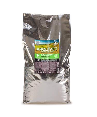 ARQUIVET Adult Mini - Croquettes for adult dogs of small breeds - Chicken and rice - 10 kg - Dry food for dogs - small kibble - Highly digestible, gastrointestinal