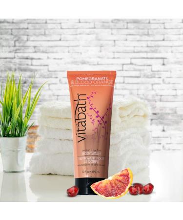 Vitabath Pomegranate Blood Orange Body Wash - 10 Oz Unisex Body Wash - Buy Online on GoSupps.com