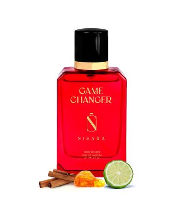 Nis-ara Game Changer Perfume for Men - 50 ml | Long Lasting Eau De Parfum| Premium Perfume | Warm Spicy Fragrance