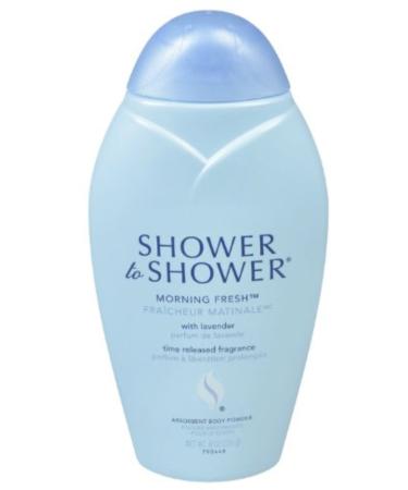Shower to Shower Morning Fresh Body Powder 8 Oz (3 Pack) 8 Ounce (Pack of 3)