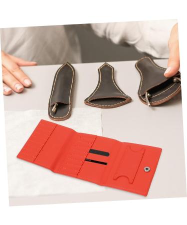 minkissy 1pc Grinding Diamond Storage Bag Nail Drill Bits Organizer Nail Bit Display Holder Nail Drill Handpiece Holder Drill Bits Holder Bit Holders Skin Portable Mobile Phone Holder 23.5x9.5cm Orange - Buy Online on GoSupps.com